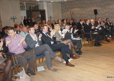 Enthousiaste toehoorders.