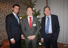 Perry Dekkers, Nico van Vliet en Jos Burgers.