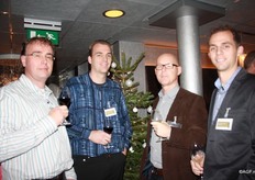 Tom Louwman (AC Hartman BV), Dennis Grootscholte (4Evergreen), Maurice Wubben (STR3TCH en CHAIN magazine) en Robert Grootscholte (4Evergreen)