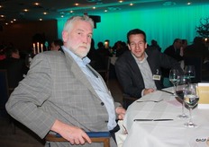 Peter Klapwijk (GreenQ) en Robbert de Jong (Looije Tomaten)