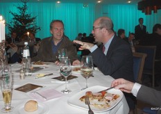 Henk van Dongen (Fresh retail) en Sean Gardner (Monsanto)