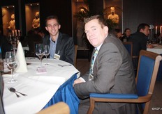 Robert Grootscholte (4 Evergreen) en Karel Welten (Monsanto)