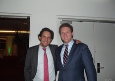 Willem Briët samen met Niels C. Dijkman (beide ABN AMRO)