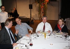 Hans van Es, Wim Zomer, Jan Meyer en collega