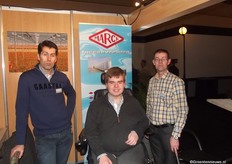 Van links naar rechts: Andre, Dennis en Wout Marck van Marck watertechniek