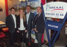 Michael van der Klugt, Ashley van der Klugt, Corné van der Klugt en Arie Treurniet van Areaal.