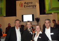 Kees Tetteroo, Ina Hateboer, Diana van den Heuvel en André van den Braak van Agro Energy