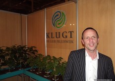 Leon van Wingerden van Klugt De Lier / Bleiswijk. De plantenopkweekbedrijven waren goed vertegenwoordigd in Gorinchem.