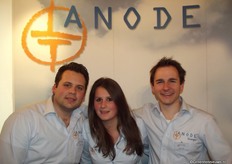 Ralph ten Bokkel, Judith ten Bokkel en Dieter de Jong van Anode