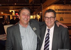 Marc Grootscholten van GreenQ met Jos Boeters van HollandPlant