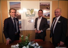 Het team van Vellekoop Makelaardij: Dick van der Wel, Arthur Vijverberg en Wim Verhoeven