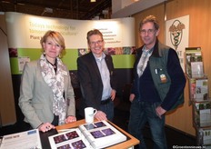 Plant Health Care, net gespot terwijl Pius Floris afwezig was. Van links naar rechts Dominique de Jong, Ron Ottenhof en Johan van Schie