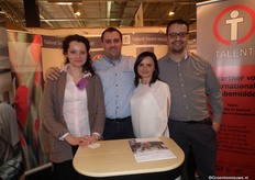 Het team van Talent werving en Selectie: Marta Winkler, Jan Kuvek, Agata Jasinska - Klucznik en Abdoelhak Saja