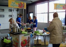 Kookdemonstraties door Colourfultaste bij Gubbels Siberië in Maasbree.