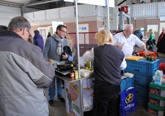 Gewokte paprika was erg populair