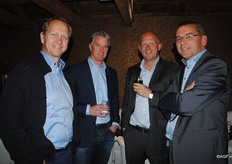 Kees Valstar, Gert Jan van Geest van Van Rijn Trading, Gerard van den Bos en Jaap van der Sar