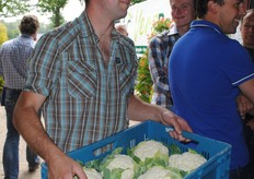 Teler Piet-Hein van Dam werkt met bloemkool, prei en bospeen