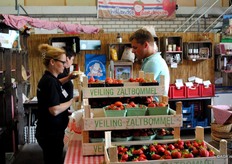 Continue aanloop bij boerderijwinkel Vennenhof