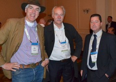 John Kirpestijn en Lammert Prinsen met collega Aldo Paauwe