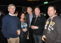 Jan Wijsman van KCB, Mirjam van Heijningen van Greeve, Peter Berendse en Pancho van Dijk van KCB