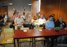 De bijeenkomst vond plaats in de Demokwekerij Westland