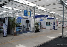 Diverse stands in de Demokwekerij