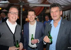 Robert van den Berg, David-Jan van Dijk en Perry van der Meer