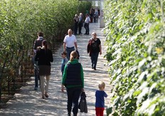 De nieuwe kas van Gardeners Pride was ook open dit weekend.