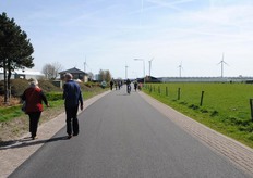 Op de fiets en te voet