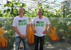 Leon van Kooten en Johan - klaar voor al het uitleg.