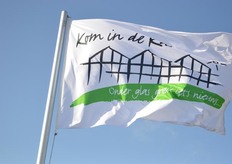 De kom in de kas vlag.