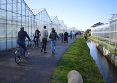 De wandelroute van region het Westland.