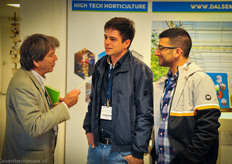 Een groep van zo'n 20 buitenlandse telers was aanwezig op de Summit.