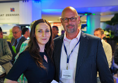 Olga Sholomova from Ludvig Svensson together with Robert Vink of Alumat Zeeman.