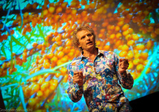 De Amerikaan Joseph Simcox; zelfverklaard botanisch explorer.