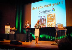 De GreenTech Summit wordt gehouden in de oneven jaren. In de even jaren vindt vakbeurs GreenTech weer plaats – in 2016 van 14 tot en met 16 juni. De organisatie verwacht dat de beurs van 300 standhouders in 2014 volgend jaar meer dan 400 deelnemers trekt.
