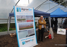 Peter Jacobs van AgrowSer voor het eerst op de demodag