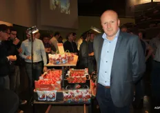 Jo Lambrecht van BelOrta presenteert het tomatenassortiment.
