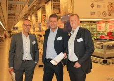 Geert Klaessen (Schaap Holland), Roy Wolters (Staay Food Group) en Gerard Rasing (ASF Holland).