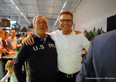 Een razendsnel kiekje want Sjef is druk - maar hij mag natuurlijk niet ontbreken in deze reportage.