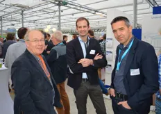 Carel van de Bosch en Stefan Doorsen (Blue Engineering) en Jan Vorstermans(Holland Innovative)