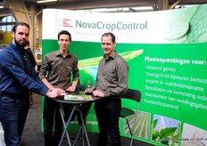 Nu wel op de foto, de mannen van NovaCrop Control!