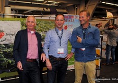 Drie oud-collega's: Jan Driessen, Twan Goertz en Jorrit de Vries hebben allemaal bij West Plant Group gewerkt. Jan Driessen werkt er nog steeds, Twan inmiddels bij Driscolls en Jorrit is voor zichzelf begonnen met Innoberry.