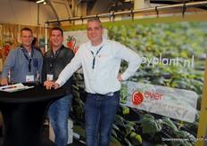 Johan Nooren van Van der Avoird Trayplant met twee collega's: Bart van Hees en Jurgen Blom