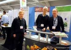 En Bert Evenhuis, Herman Helsen en Piet Steenbergen van de WUR