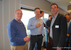 Thijs van der Berg van Berg Roses, Edwin vand er Knaap van Delphy en Sander Pot van Plant Dynamics