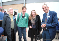 Het Kas als Energiebron-team! Elmar Theune, Jolanda Mourits, Louise Veerbeek en Leo Oprel