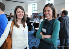 Jana van Steenkiste, PCG, en Ans De Roeck, Flancers Centre of Postharvest Technology