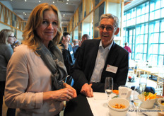 Yvonne Geurten (Harvest House) en Ad Klaassen, GroentenFruit Huis