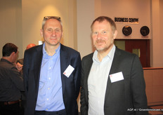 Ward Verberck (Metro) en Jan Schockaert (Colruyt Group).